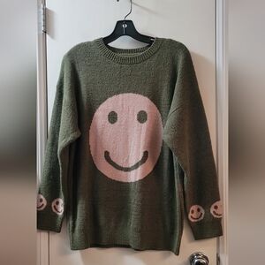 Happy face sweater